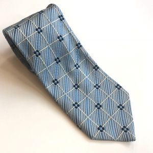 Ermenegildo Zegna Blue Silk Tie